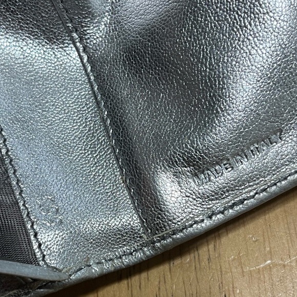 Prada Trifold Vintage Silver Wallet - Picture 10 of 12